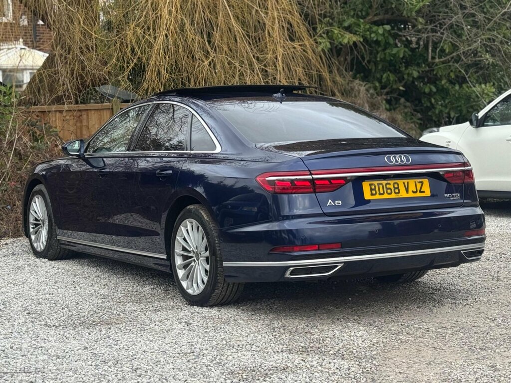 Audi A8 3.0 Tdi V6 50 S Line Tiptronic Quattro Euro 6 Ss BD68VJZ Blue #6