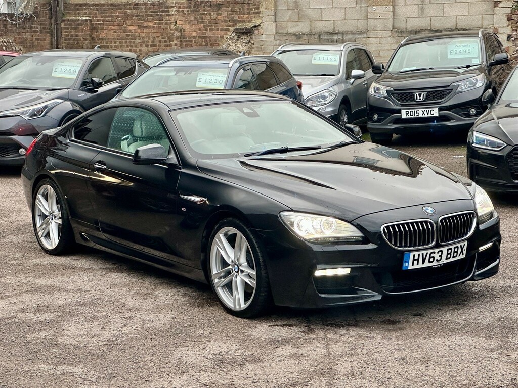 BMW 6 Series Coupe HV63BBX Black #5