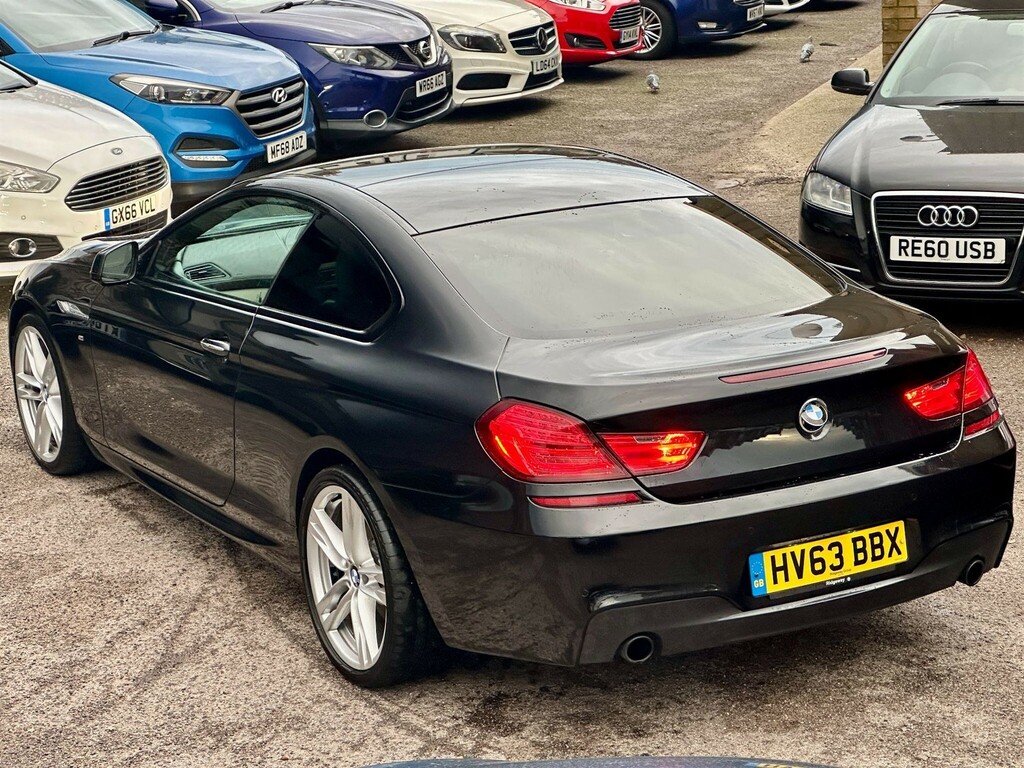 BMW 6 Series Coupe HV63BBX Black #4