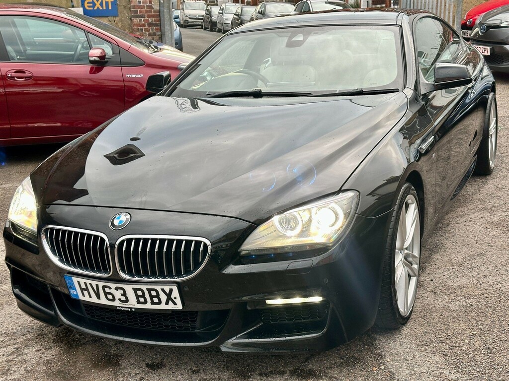 BMW 6 Series Coupe HV63BBX Black #3