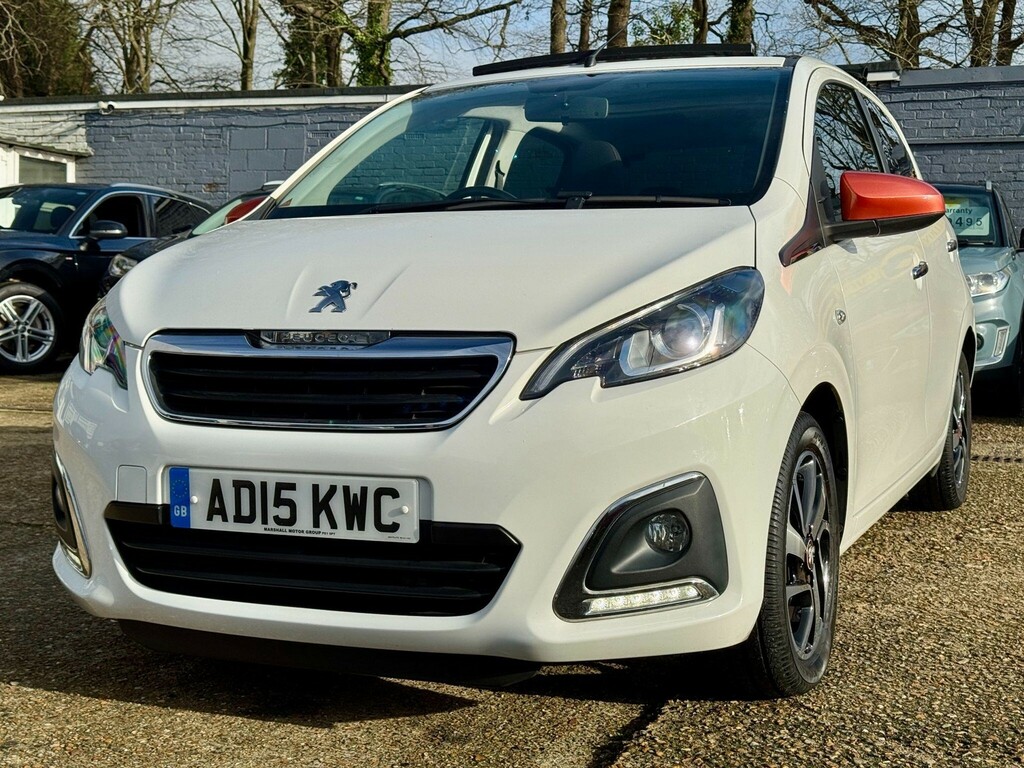 Peugeot 108 Hatchback AD15KWC White #3