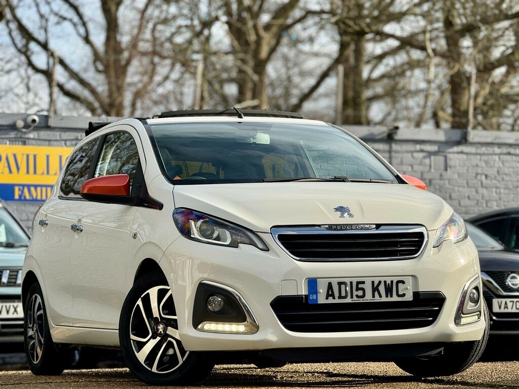 Peugeot 108 Hatchback AD15KWC White #5