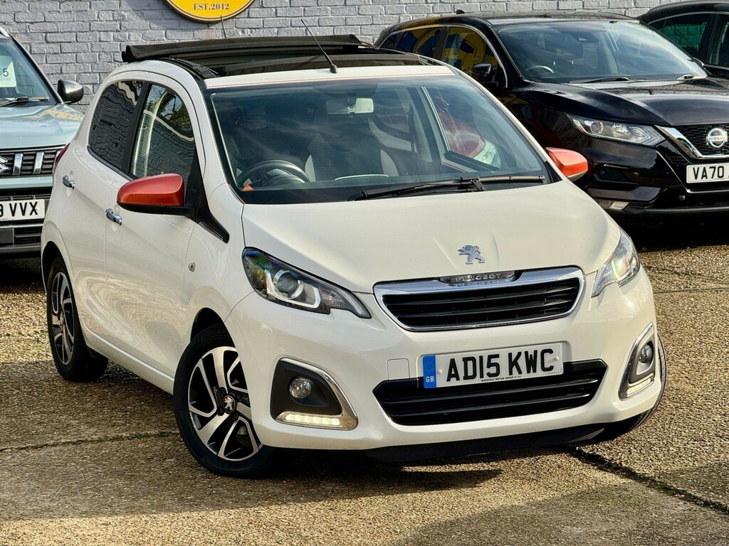 Peugeot 108 Hatchback AD15KWC White #6