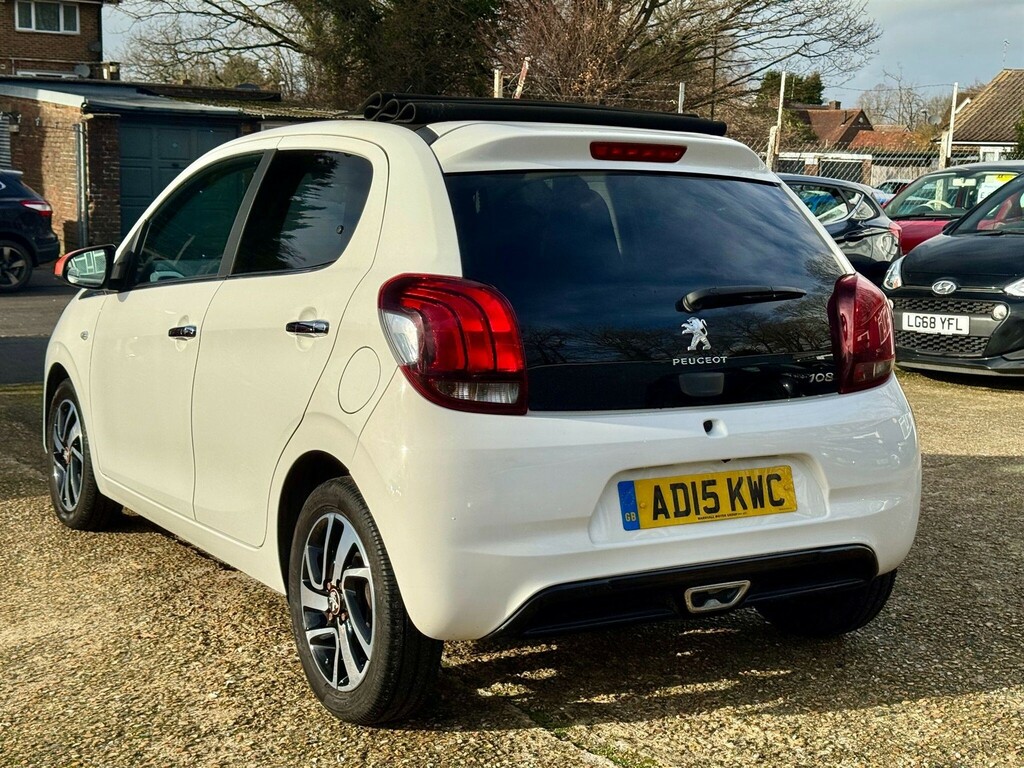 Peugeot 108 Hatchback AD15KWC White #4
