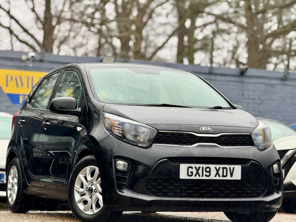 Kia Picanto Hatchback GX19XDV Black #5
