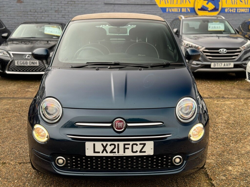 Fiat 500C 500 C Lounge Mhev LX21FCZ Blue #2