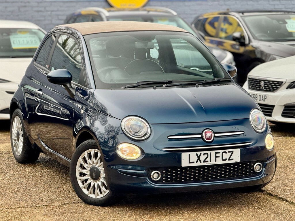 Fiat 500C 500 C Lounge Mhev LX21FCZ Blue #6