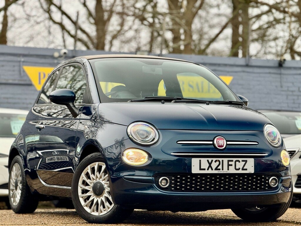 Fiat 500C 500 C Lounge Mhev LX21FCZ Blue #5