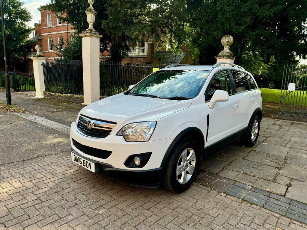Vauxhall Antara Diamond Cdti S S White #2