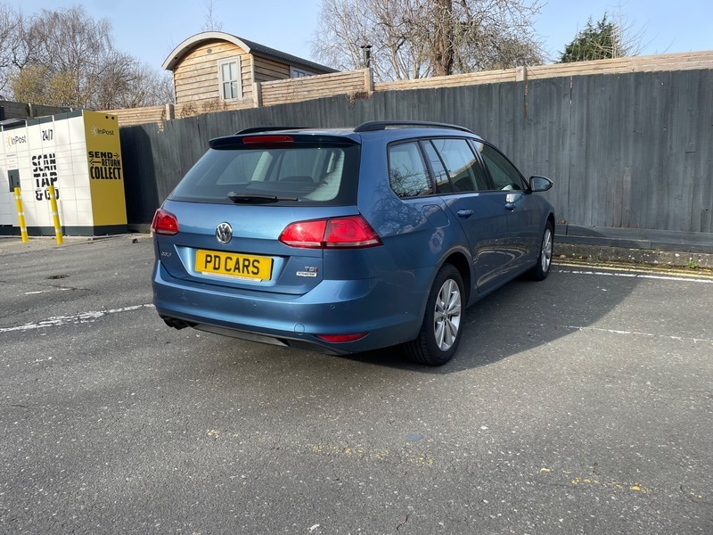 Volkswagen Golf Se Tsi Bluemotion Technology MD14KOX Blue #3