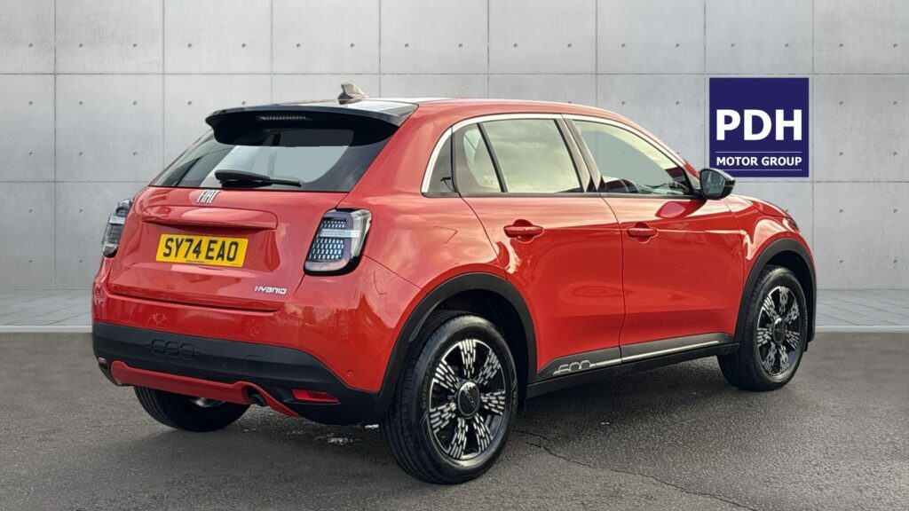 Fiat 600 1.2 Hybrid 100Bhp 48V Edct-6 SY74EAO Orange #3