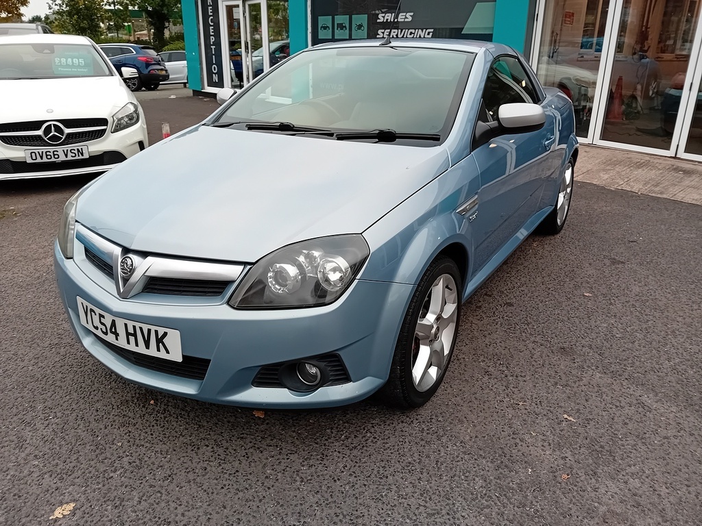 Vauxhall Tigra 1.8I Sport Convertible 185 Gkm Blue #3