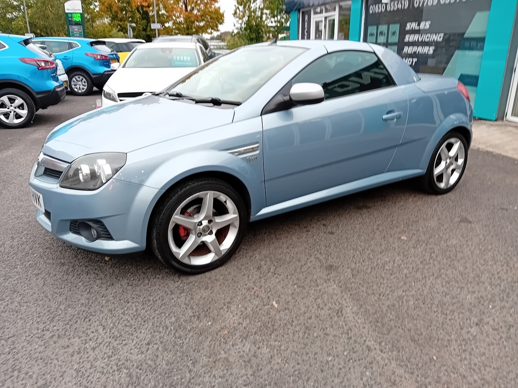 Vauxhall Tigra 1.8I Sport Convertible 185 Gkm Blue #4