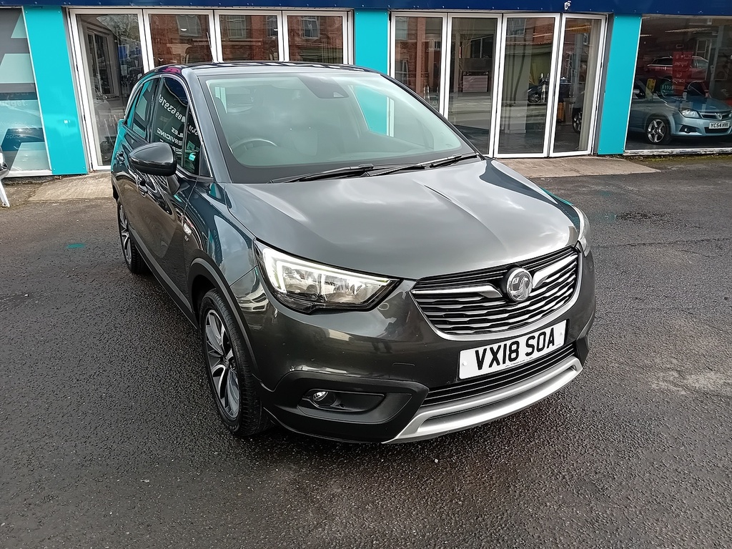 Vauxhall Crossland X 1.6 Turbo D Ecotec Elite Suv Eur VX18SOA Grey #2