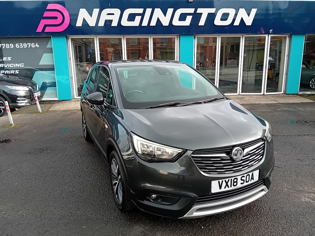 Vauxhall Crossland X 1.6 Turbo D Ecotec Elite Suv Eur Grey