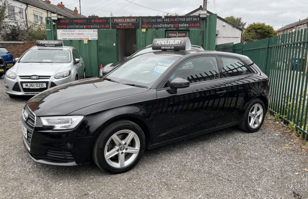 Audi A3 Saloon Black
