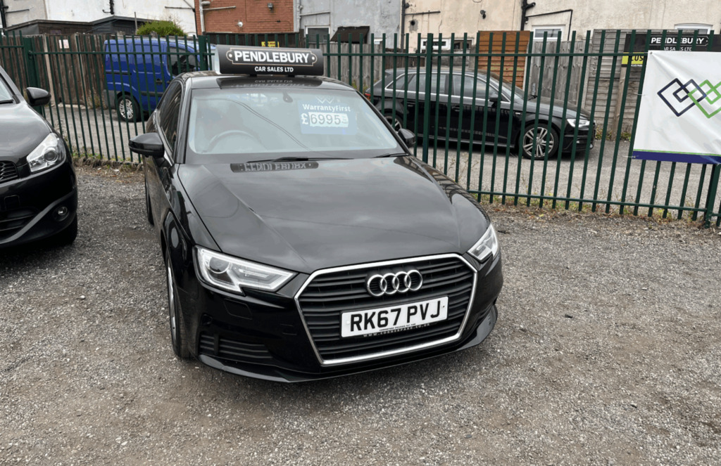 Audi A3 Saloon RK67PVJ Black #3