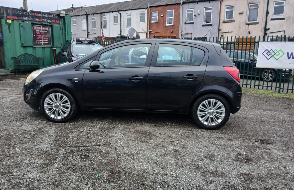 Vauxhall Corsa Hatchback PE12UXC Black #3