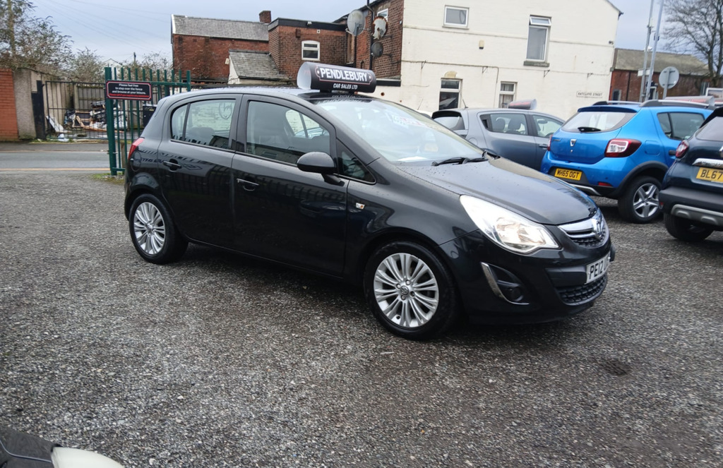 Vauxhall Corsa Hatchback PE12UXC Black #6