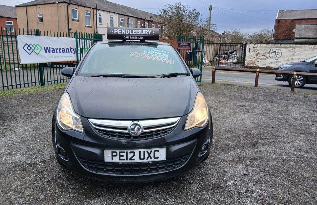 Vauxhall Corsa Hatchback PE12UXC Black #5