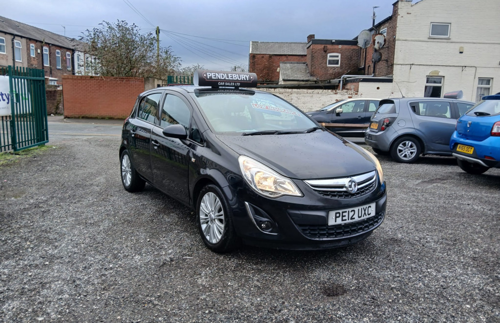 Vauxhall Corsa Hatchback PE12UXC Black #4