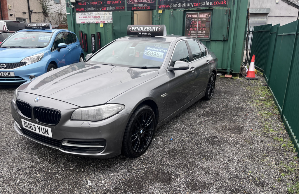 BMW 5 Series Saloon Black