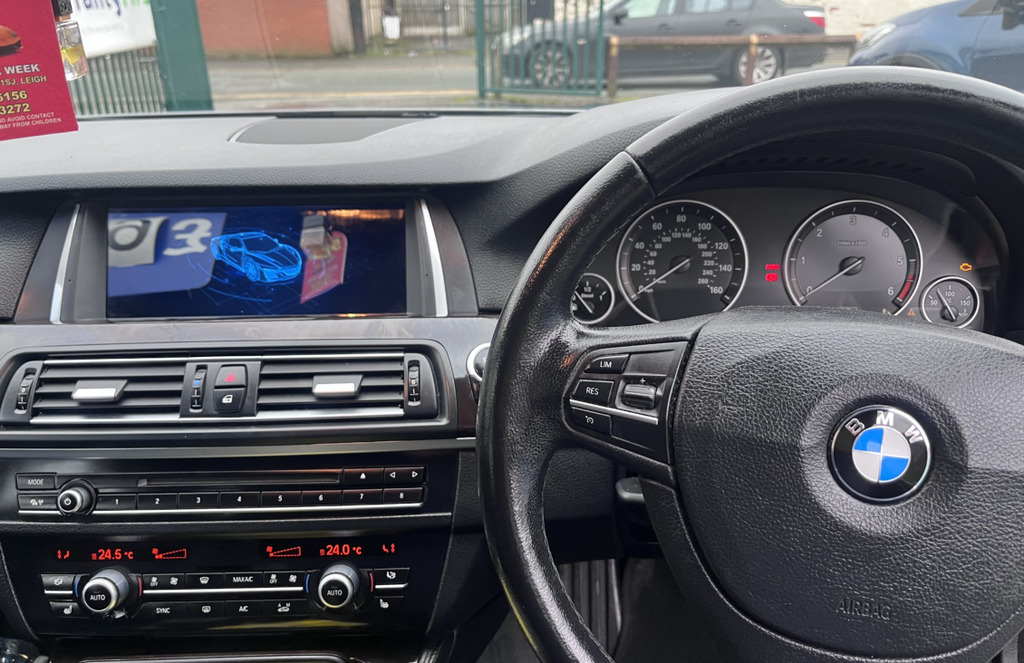 BMW 5 Series Saloon DU63YUN Black #5