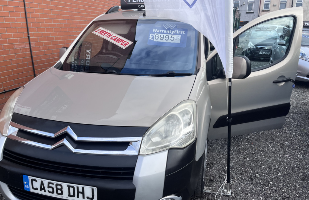 Citroen Berlingo Suv CA58DHJ Black #2