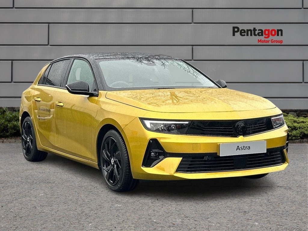 Vauxhall Astra 1.6 12.4Kwh Gs Line Hatchback Plug In H Yellow