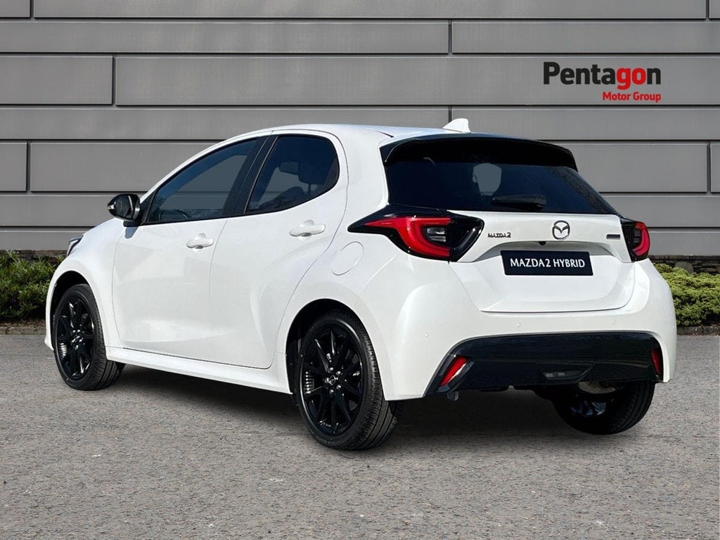 Mazda 2 1.5H Homura Hatchback Hybrid Cvt Euro 6 FV25DUY White #2