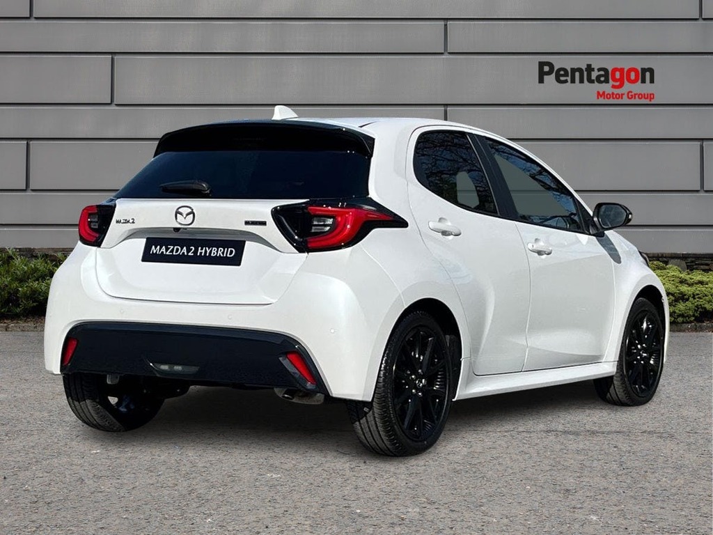 Mazda 2 1.5H Homura Hatchback Hybrid Cvt Euro 6 FV25DUY White #4