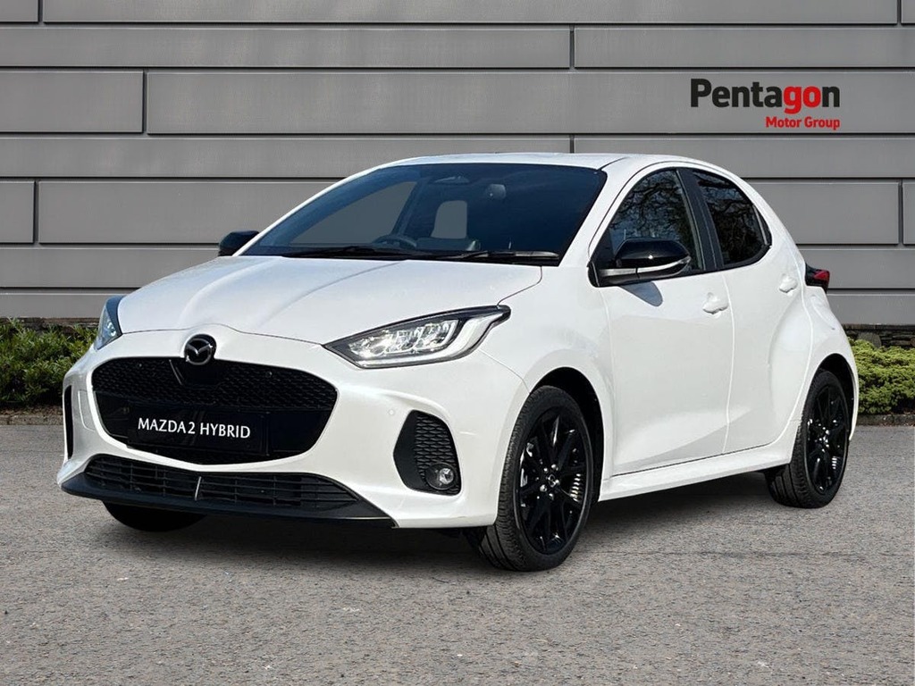 Mazda 2 1.5H Homura Hatchback Hybrid Cvt Euro 6 FV25DUY White #3