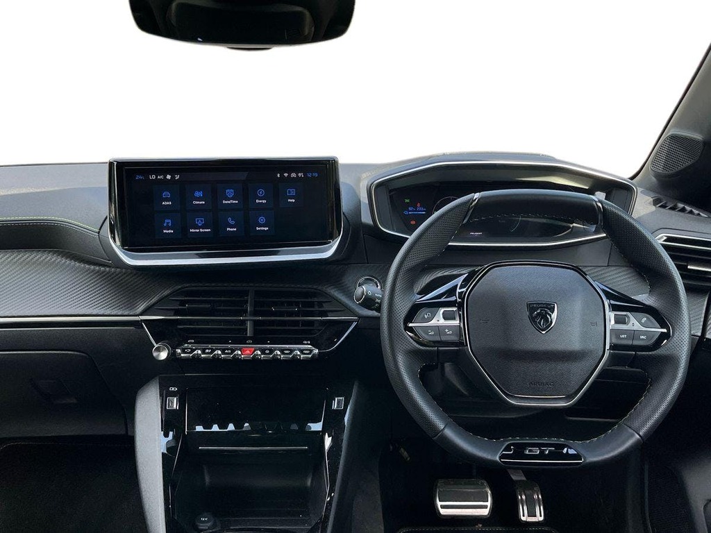 Peugeot e-208 51Kwh Gt Hatchback 7.4Kw Charge FY74YUJ Grey #6