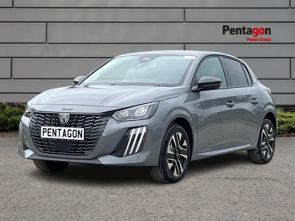 Peugeot 208 1.2 Puretech Allure Hatchback Eu FV75CWM Grey #3