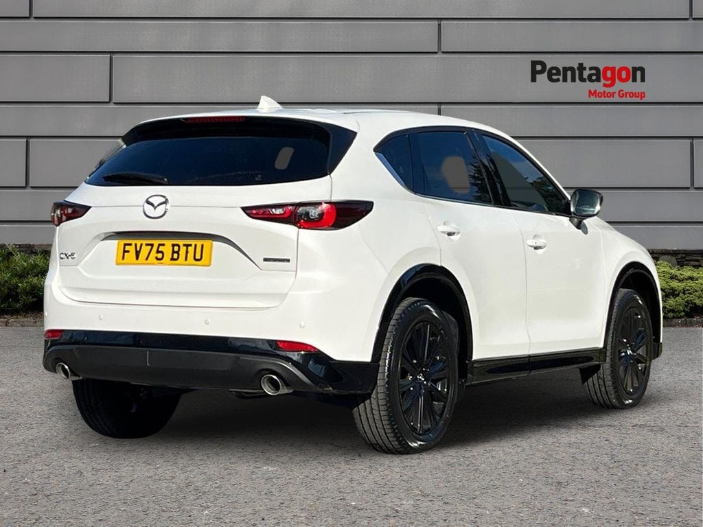 Mazda CX-5 2.0 E Skyactiv G Mhev Homura Suv FV75BTU Black #4