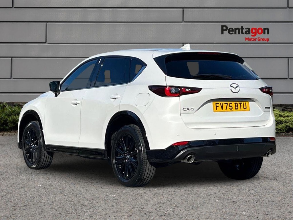 Mazda CX-5 2.0 E Skyactiv G Mhev Homura Suv FV75BTU Black #2