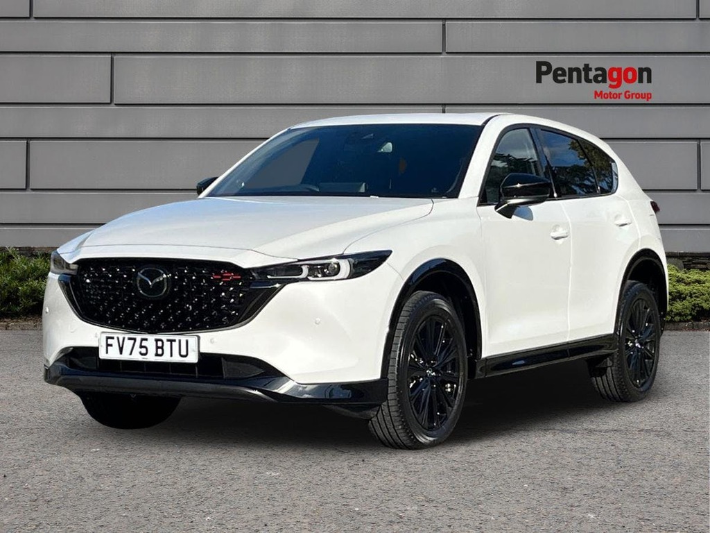 Mazda CX-5 2.0 E Skyactiv G Mhev Homura Suv FV75BTU Black #3