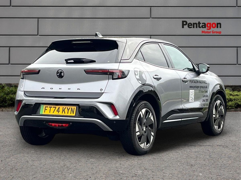 Vauxhall Mokka-e 54Kwh Ultimate Suv 156 Ps FT74KYN Grey #4