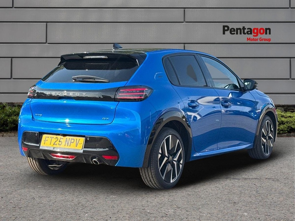 Peugeot 208 1.2 Puretech Gt Hatchback Euro 6 FT25NPV Blue #4