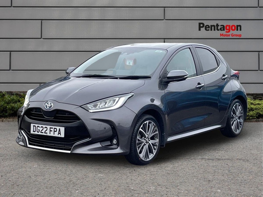 Toyota Yaris 1.5 Vvt H Excel Hatchback Hybrid E Cvt DG22FPA Grey #3
