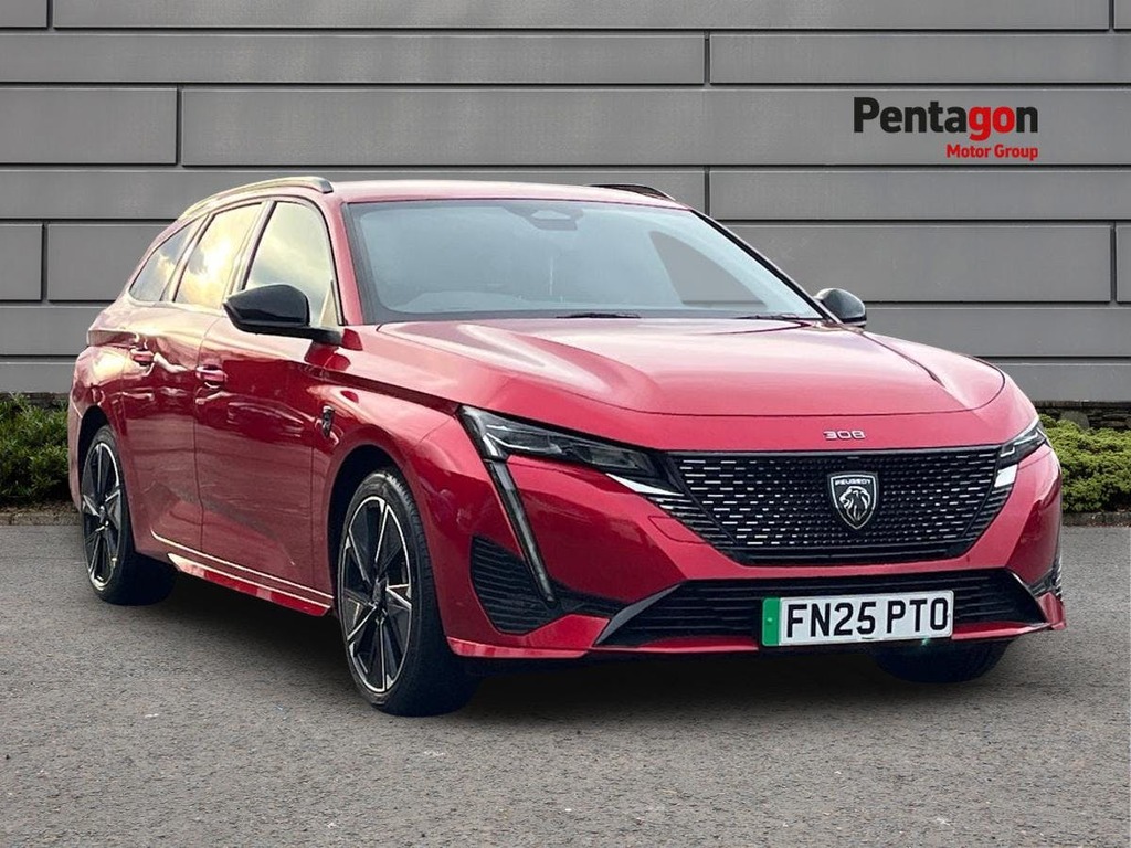 Peugeot 308 SW 54Kwh Gt Estate 156 Ps Red