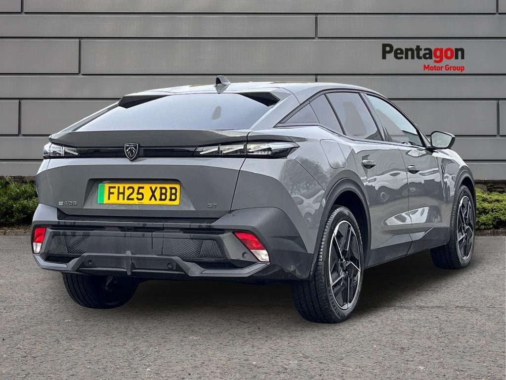 Peugeot 408 58Kwh Gt Fastback 210 Ps FH25XBB Grey #4