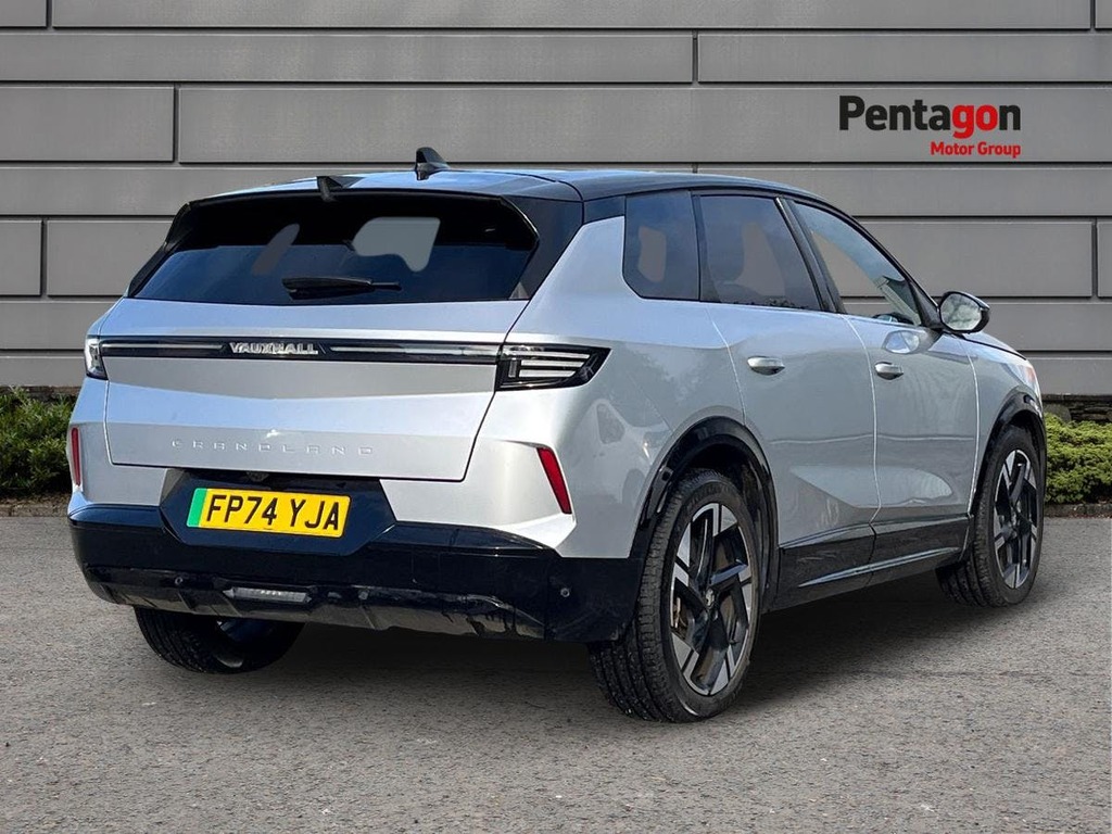 Vauxhall Grandland 73Kwh Ultimate Suv 213 Ps FP74YJA Silver #4