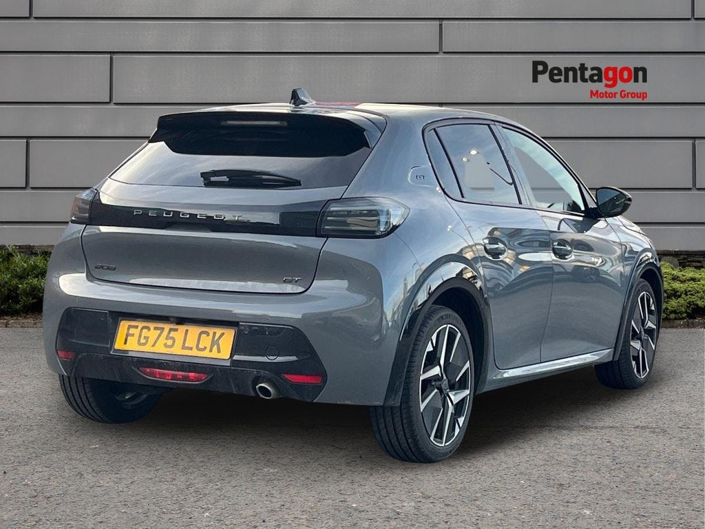 Peugeot 208 1.2 Puretech Gt Premium Hatchback Manua FG75LCK Grey #4