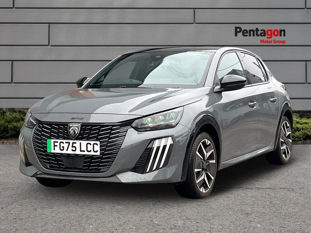 Peugeot e-208 50Kwh Gt Hatchback 7.4Kw Charge FG75LCC Grey #3