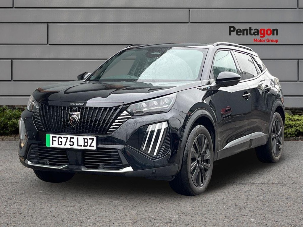Peugeot e-2008 54Kwh Gt Premium Suv 7Kw Charge FG75LBZ Black #3