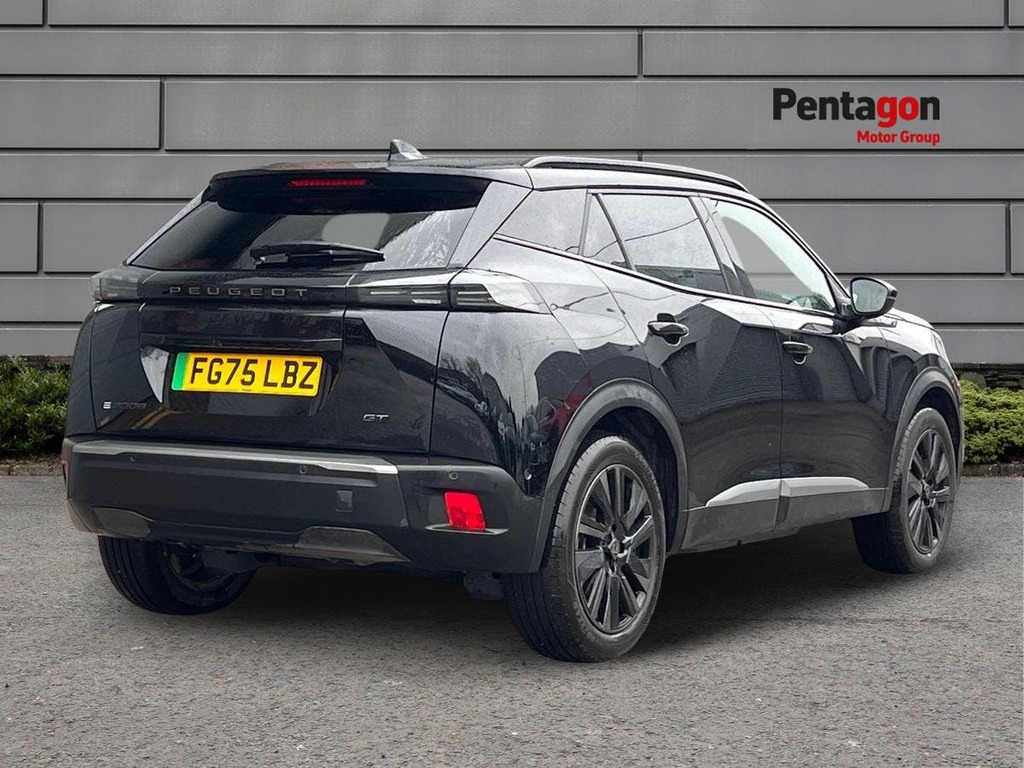Peugeot e-2008 54Kwh Gt Premium Suv 7Kw Charge FG75LBZ Black #4