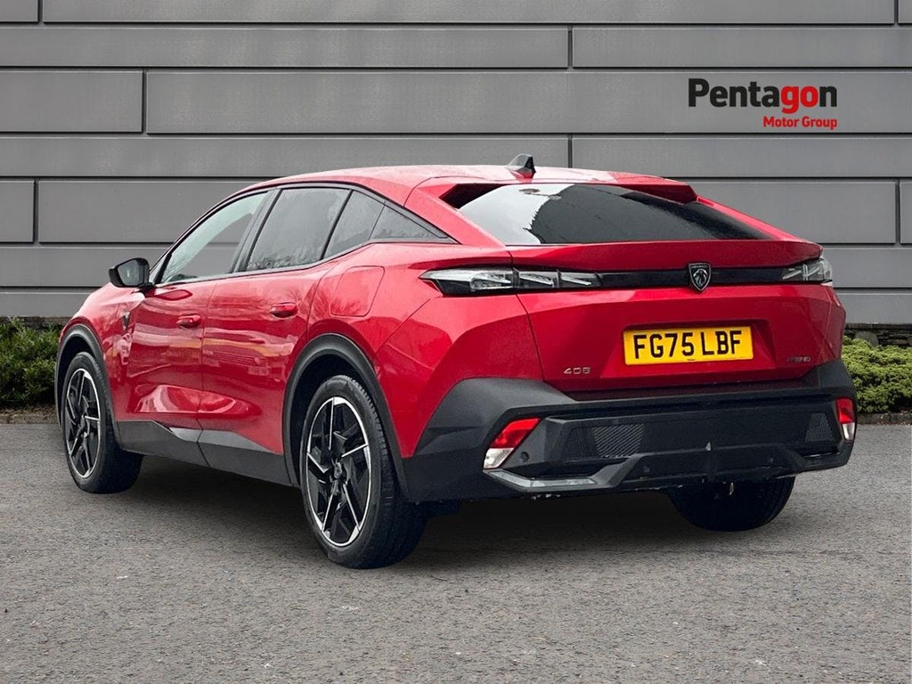 Peugeot 408 1.6 12.4Kwh Gt Fastback Plug In Hybrid Red #2
