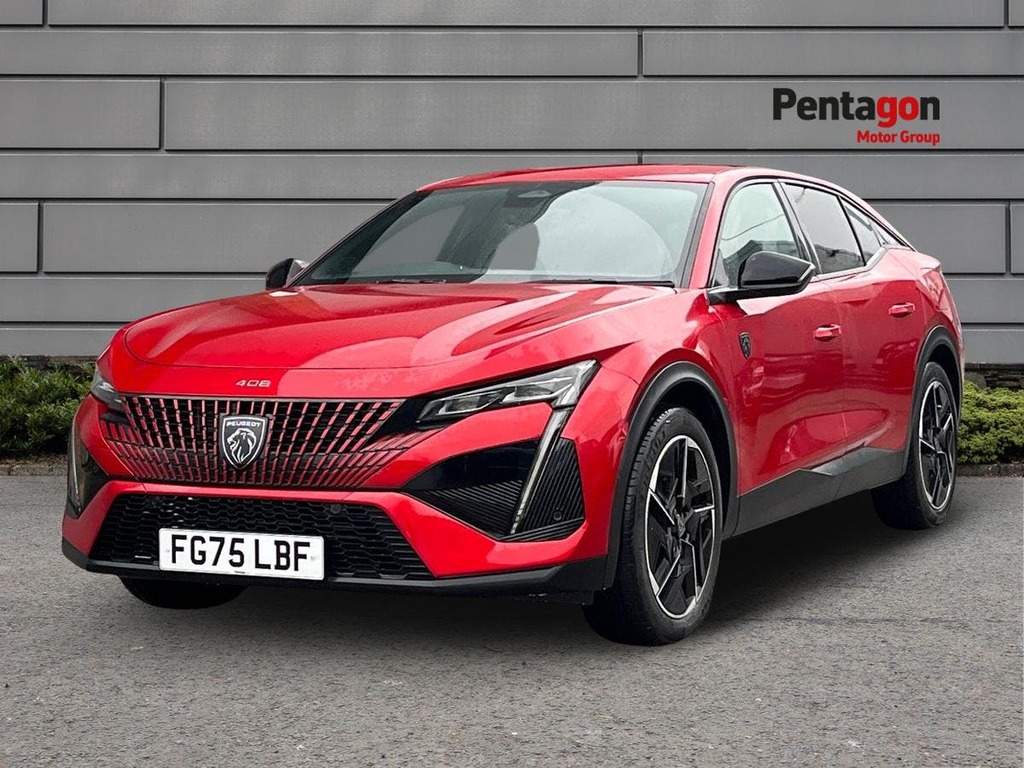 Peugeot 408 1.6 12.4Kwh Gt Fastback Plug In Hybrid Red #3