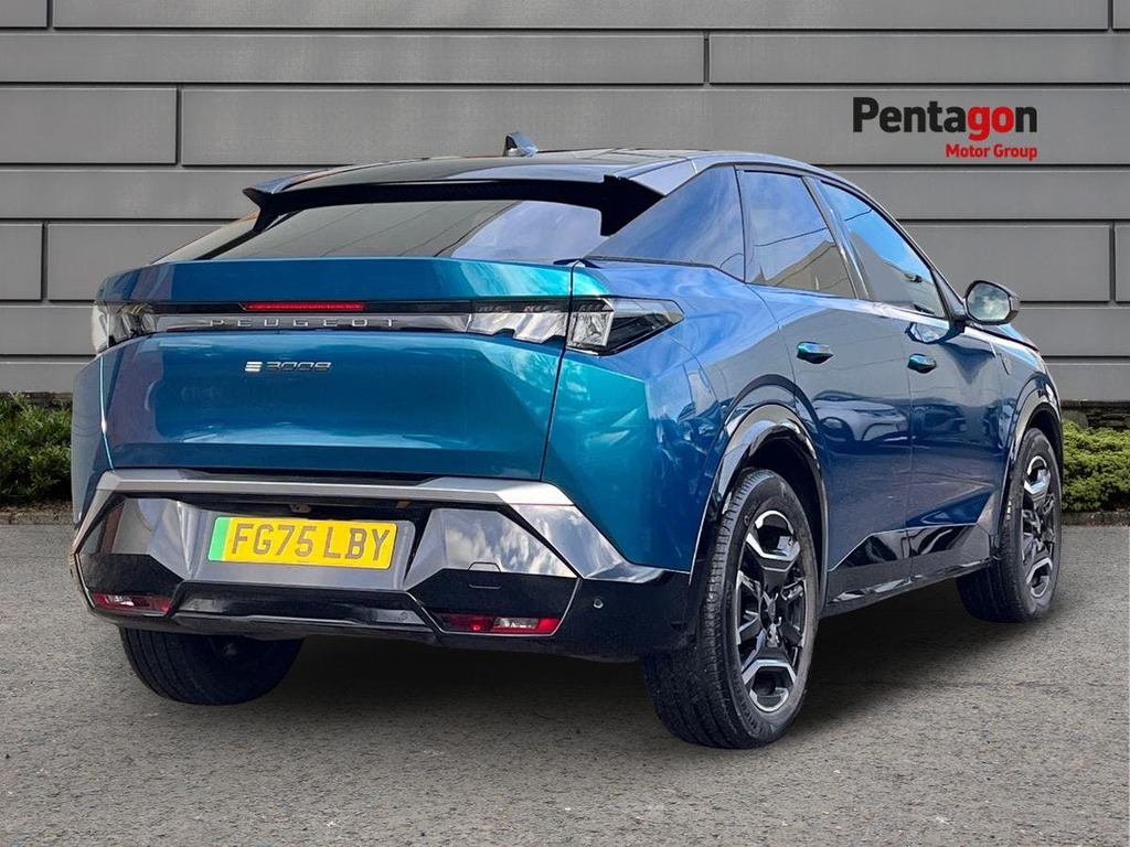 Peugeot 3008 73Kwh Gt Suv 210 Ps FG75LBY Blue #4